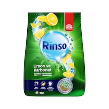 Rinso Toz Çamaşır Deterjanı Limon Ve Karbonat Renkliler Ve Beyazlar İçin Derinlemesine Temizlik 6 Kg