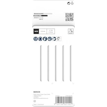 5 X Pro Plastics Pvc Clean T302h Dekupaj Testere Bıçağı Plastik, Plastik, Uzunluk 132 Mm, Profesyonel Aksesuar Dekupaj Testere
