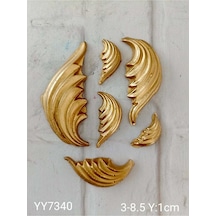 Yy7340 Altılı Dalga Efekti Silikon Kalıp
