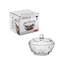Paşabahçe 97236 Perla Kapaklı Cam Şekerlik 1 Ad.