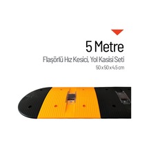 Flaşörlü Hız Kesici, Yol Kasisi 5 Metre-3488