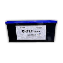 Ortec 12.8v 200ah Lifepo4 Lityum Akü 2560 Wh