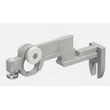 Sürme Kapak Cam 4Mm Alt Tutucu 2Mt Alb 7600