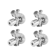 Tema Dual Çift Çatallı Ara Çamaşır Makinası Musluk 69110 4 Krom