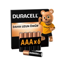 Basıc Aaa Alkalin İnce Kalem Pil 6 Lı Paket 1,5v