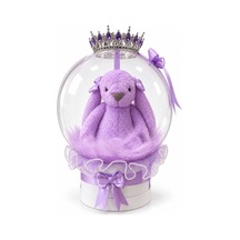 Taçlı Peluş Tavşanlı Balon Kutusu Diğer