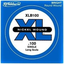 Daddario Xlb100 Bas Gitar Tek Tel E- Mi 0.100 İnç Xl Nickel Wo