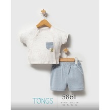 Babydoll 5li Tongs Mavi