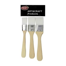 Rich Fırça Set 3'lü Beyaz Kıl 78-11228