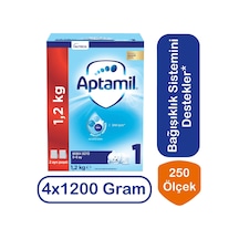 Aptamil 1 Bebek Devam Sütü 1200 G 4 Adet
