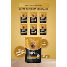 Reflex Plus Poodle Yetişkin Köpek Pouch Mama 85gr X 6 Adet