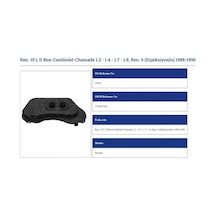 Benzın Deposu Renault R19 I Iı Box Enj.1.4 1.6 92&gt 98 R9 Enjeksiyonlu