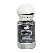 Dr. Gusto Sparkle Sıvı Metalik Boya Gümüş Silver Yenilebilir Pasta Ve Tatlı Dekor Boyası