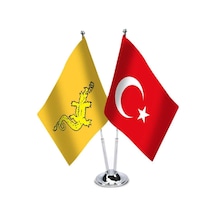 Büyük Hun İmparatorluğu Ve Türkiye -masa Bayrağı 1