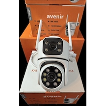 Avenir Av-S301 Kablosuz Akıllı Kamera WİFİ 4MP FULL HD Hareket Algılama ve Takibi 256GB SD Kart