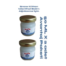 Snow Kitten Menthol Aromalı Rahatlatıcı Masaj Kremi 50 Ml 2 Adet