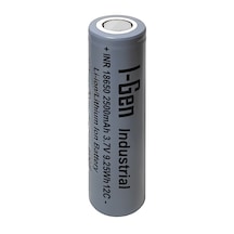 I-gen Industrial E003 Inr 18650 3.7v 2500 Mah 12c 9.25wh Li-ıon Şarjlı Pil Düz Başlı Lityum Pil Tekli Paket