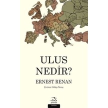 Ulus Nedir? - Ernest Renan - Pinhan Yayıncılık
