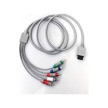 Wii U Multi Out 5rca 480p Hd Ses Video Kablosu 6 Ayaklar İçin Wii İçin Bileşen Kablosu