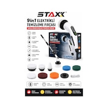 Staxx St9ınay Şarjlı Ve Elektrikli Temizlik Fırçası Turbo Dönüş Teknolojisi Ipx7 Su Geçirmez