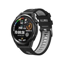 Effox Huawei Gt2 42mm Krd-55 Uyumlu Kordon-siyah-gri
