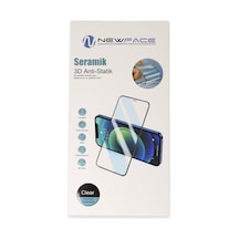 Newface - 315 - Apple Uyumlu iPhone 13 3d Antistatik Seramik Nano - Glblseme - Ekran Koruyucu