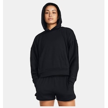 Under Armour Kadın Journey Rib Oversized Kapüşonlu Üst 1382732-001 Siyah