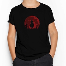 Red Dead Redemption 2 Red Moon Siyah Çocuk Tişört