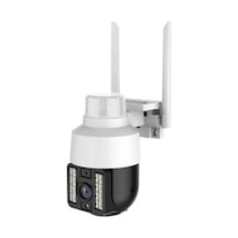 Speed Dome Ptz 4k 2mp Wifi Dış Mekan Çakarlı Güvenlik Ip Kamera