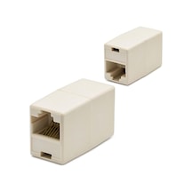 Rj45 To Rj45 Uzatma Adaptör Krem 10 Adet