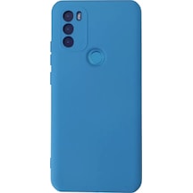 Newface General Mobile Gm 21 Plus Kılıf Nano İçi Kadife Silikon - Mavi