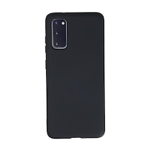 Samsung Galaxy Uyumlu , S20 Kılıf Nano İçi Kadife Silikon - Lacivert