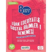 Okyanus 8 Ayt Türk Dili ve Edebiyatı Sosyal Bilimler 1 Denemeleri N11.34550
