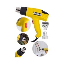 Steiner 3000 Watt 2 Kademeli Isı Sıcak Hava Üfleme Tabancası Sarı