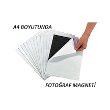 Dünya Magnet Yapışkanlı Fotoğraf Magneti, A4 Boyutunda Tabaka Plaka Magnet Mıknatıs Diğer