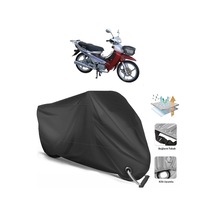 Asya As 110-8 Motosiklet Branda (Bağlantı, Kilit Uyumlu)-Siyah (457264857)
