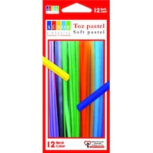 Südor Toz Pastel Boya Çok Renkli 12'li