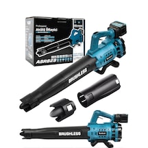 Assur ASR829 21V Çift Akü 2800 Rpm Hava Üfleme Mavi