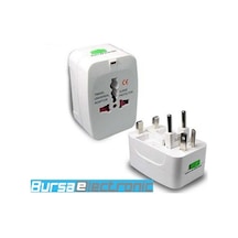 Evrensel Elektrik Dönüştürme Fiş Adaptörü Seyahat Soket