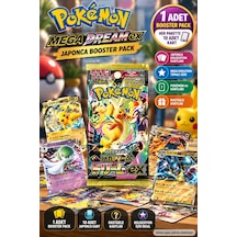 Pokémon Kart Mega Dream Ex Japonca Booster Pack 10 Kart Koleksiyon Paketi 1 Adet