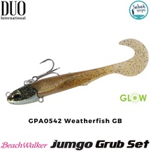 Duo Beach Walker Jumbo Grub Set 8cm 14gr GPA0542 Weatherfish GB