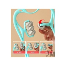 Çok Fonksiyonlu Manuel Altı Tekerlekli Boyun Masaj Aleti Masaj Cihazı / Neck Massager