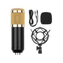 Bm-800 Profesyonel Kondenser Mikrofon Seti - Stüdyo Kaydı, Canlı Yayın, K歌 İçin - Metal Sarsıntı Klembi, Xlr Kablosu Ve Rüzgar Filtresi Dahil