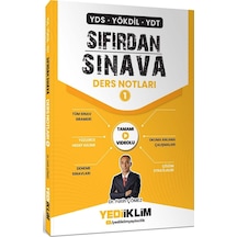 Yediiklim Yds Yökdil Ydt Sıfırdan Sınava Tamamı Videolu Ders Notları 1. Kitap