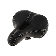 Homyl Çift Yaylı Süspansiyonlu Şok Emici Deri Bisiklet Siyah