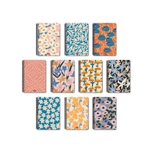 Papirüs Çiçek Spiralli Pp Kapak 16x23 72yp. Kareli Defter Standart