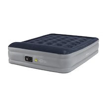 Outwell Superior Double Dahili Pompalı Çift Kişilik Premium Şişme Yatak Açık Gri
