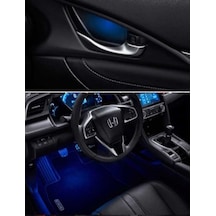 Honda Civic Fc5- Fk7 Mavi Ön Ayak Ve Kapı Içi Aydınlatma 2 Li Set (520628398)