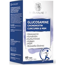 Naturalnest Glucosamine Chondroitin Curcumin & Msm Tablet