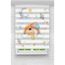 Perdeoutlet38 Baskılı Renkli Sevimli Çocuk Dijital Baskılı Zebra Perde-cocuk Odası-stor Perde Model:tyc3d0df737a2b660a43cf000 Çok Renkli